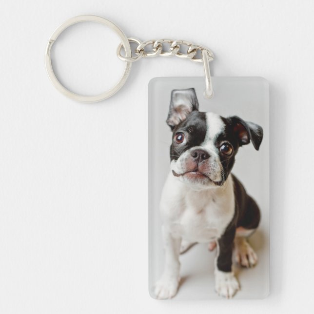Porte-clés Boston Terrier (Devant)