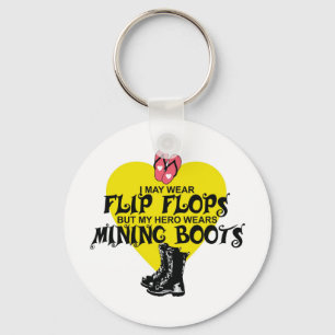PORTE-CLÉS BOTTES DE MINEUR