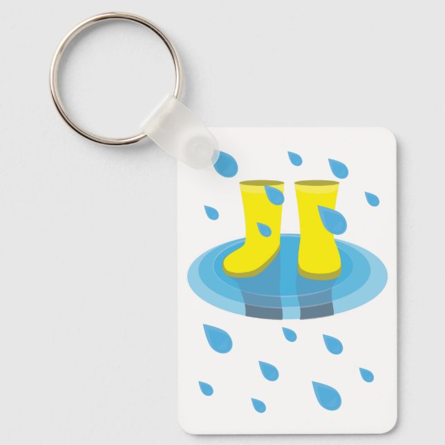 Porte-clés Bottes de pluie (Recto)