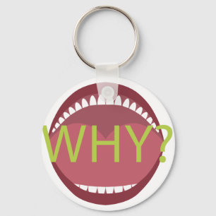 Porte-clés Bouche grande ouverte