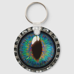 Porte-clés Boucles d'ingénieur mécanique quantique de l'oeil