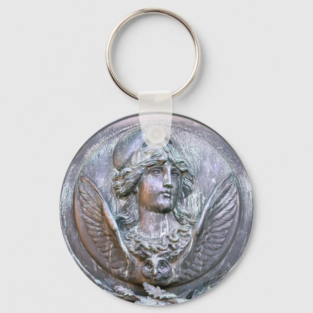 Porte-clés Bouclier Athena (Recto)