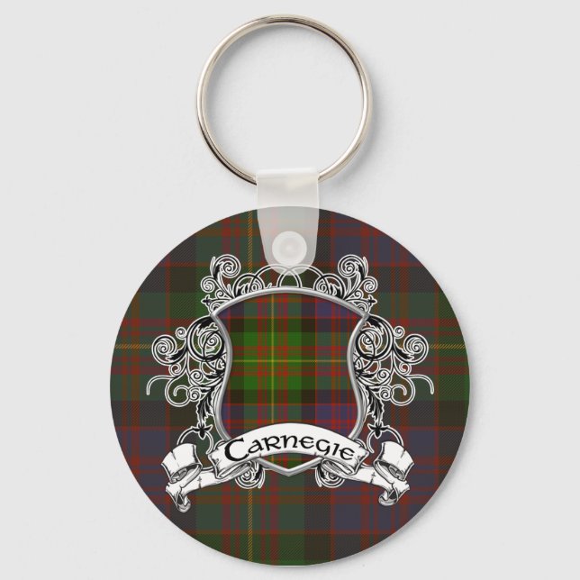 Porte-clés Bouclier Carnegie Tartan (Recto)