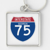 Bouclier d'autoroute nationale de la Géorgie GA