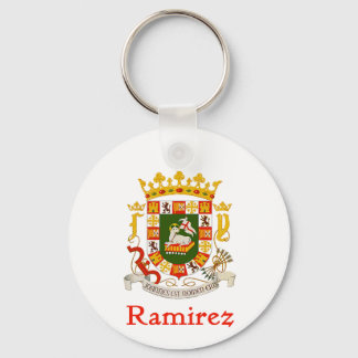 Porte-clés Bouclier de Ramirez de Porto Rico