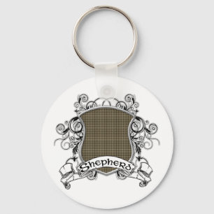 Porte-clés Bouclier de tartan de berger