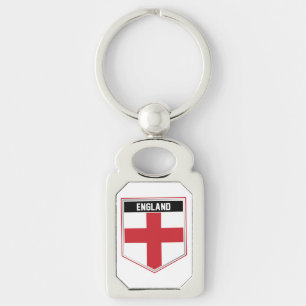 Porte-clés Bouclier drapeau de l'Angleterre