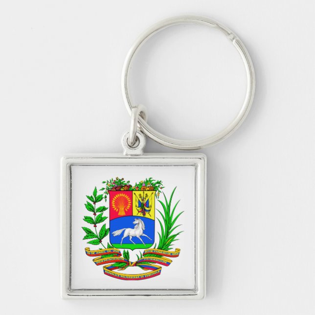Porte-clés Bouclier du Venezuela (Devant)