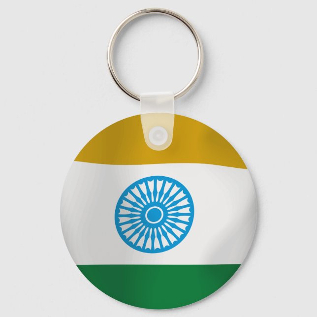 PORTE-CLÉS BOUCLIER INDIEN (Recto)
