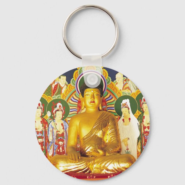Porte-clés Bouddha d'or (Recto)