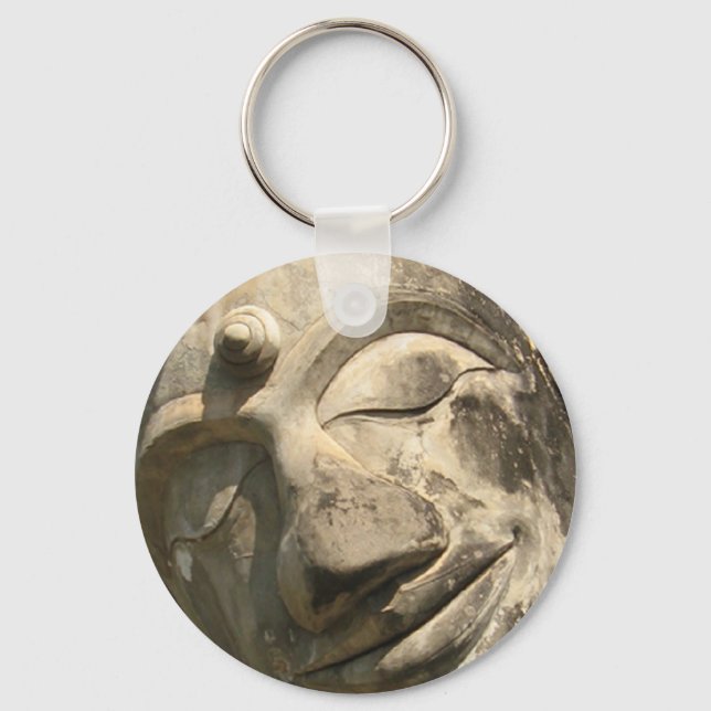 Porte-clés Bouddha en cours... Nong Khai, Isan, Thaïlande (Recto)