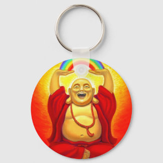 Porte-clés Bouddha riant