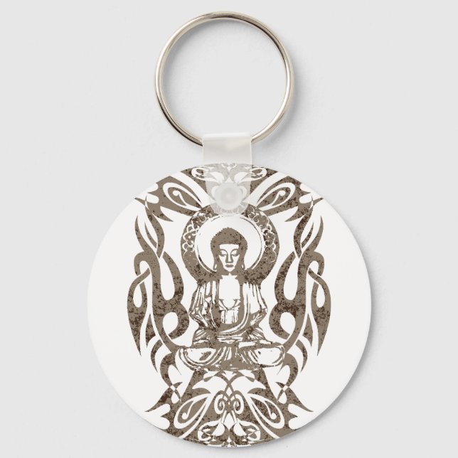 Porte-clés Bouddha tribal (Recto)