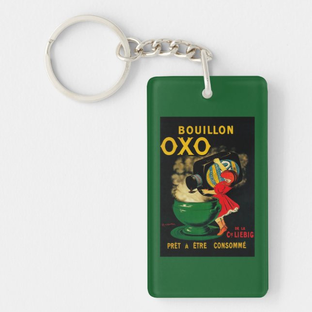Porte-clés Bouillon OXO PoseterEurope vintage (Devant)