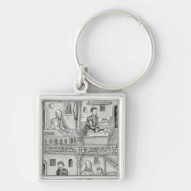 Porte-clés Boulangers de York A.D, 1595-96 (Devant)