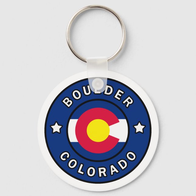 Porte-clés Boulder Colorado (Recto)