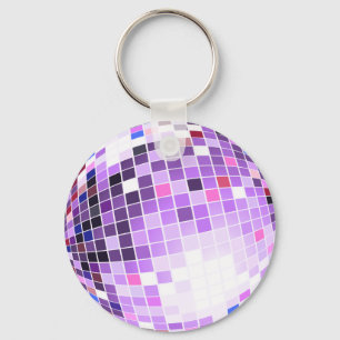 Porte-clés Boule à facettes