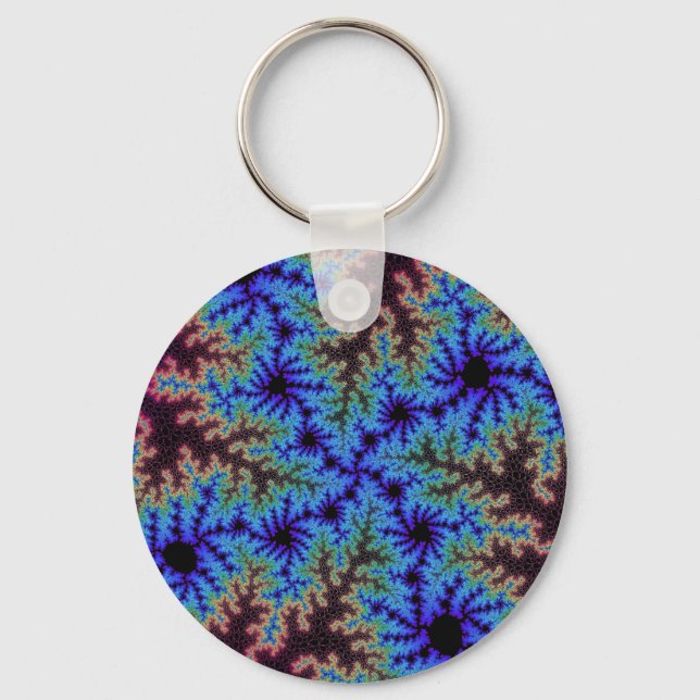 Porte-clés Boule de Bourgogne et Bleu (Recto)