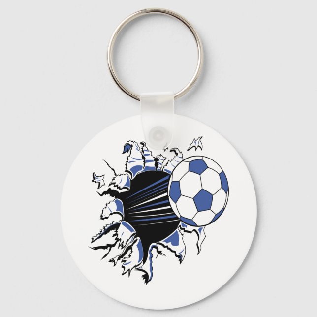 Porte-clés Boule de football (Recto)