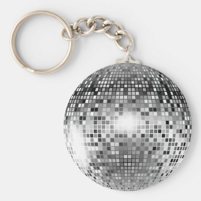 Porte-clés Boule Disco (Devant)
