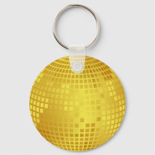 Porte-clés Boule d'or