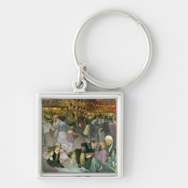 Porte-clés Boule le 14 juillet (Devant)