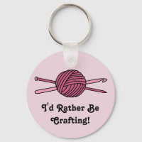 Boule rose de Fil (Knit & Crochet)