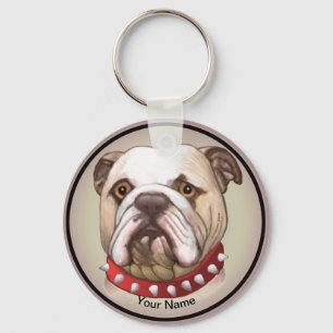 Porte-clés Bouledogue