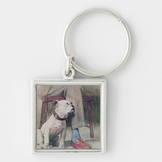 Porte-clés Bouledogue (Devant)