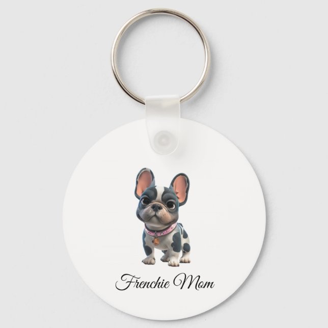 Porte-clés Bouledogue français (Recto)