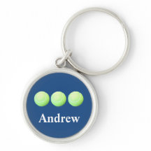 Boules de tennis personnalisées dans une ligne