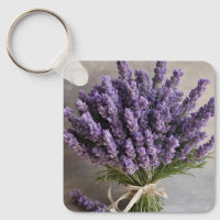 Bouquet de fleurs de lavande violette
