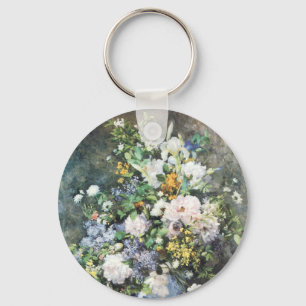 Porte-clés Bouquet de printemps de Pierre Renoir, Fleurs Vint