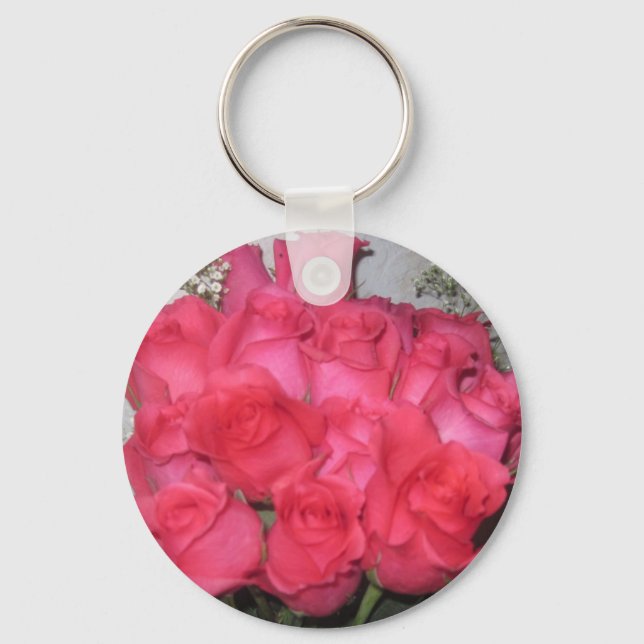 PORTE-CLÉS BOUQUET DE ROSES (Recto)