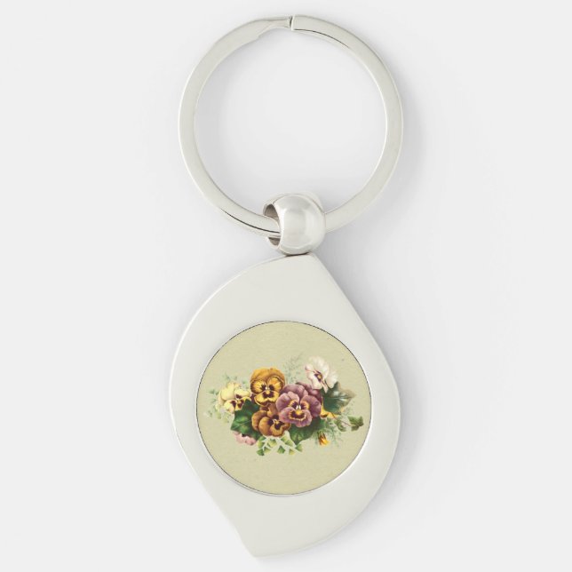 Porte-clés Bouquet de Vintage (Devant)