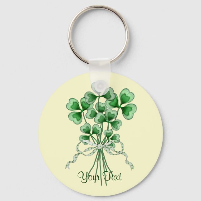 Porte-clés Bouquet shamrock (Recto)