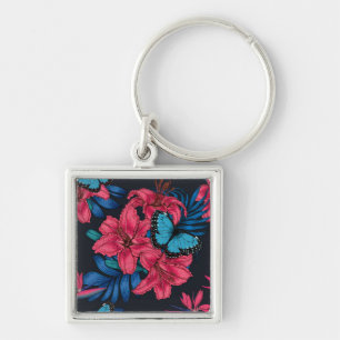 Porte-clés Bouquet tropical
