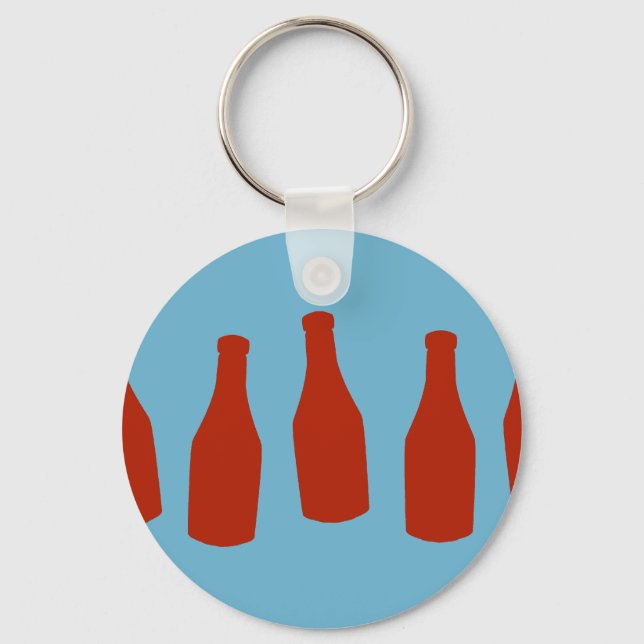 Porte-clés Bouteilles Ketchup (Recto)