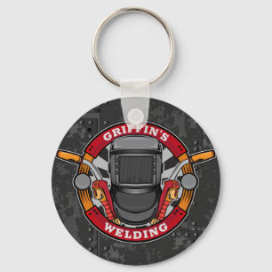 Porte-clés Boutique de soudure en métal de soudure de marque 