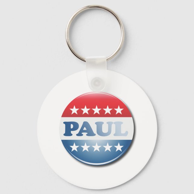 PORTE-CLÉS BOUTON DE CAMPAGNE RON PAUL (Recto)
