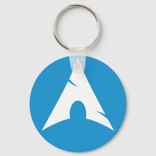 Porte-clés Bouton de logo de Linux de voûte