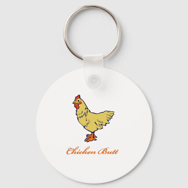 Porte-clés Bouton de poulet (Recto)