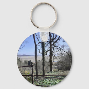 Porte-clés Bouton de touche de la vue de baie Morecambe