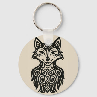 Porte-clés Bouton Furry