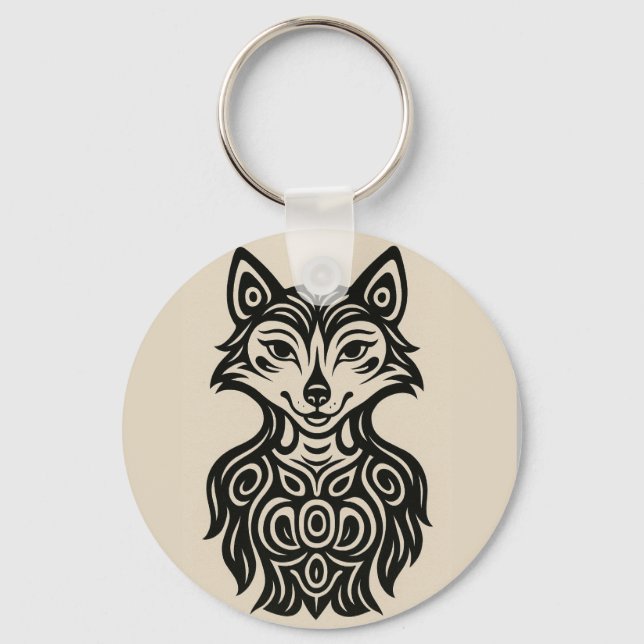 Porte-clés Bouton Furry (Recto)