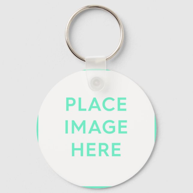 Porte-clés Bouton Porte - clé - Conception cadeau souvenir (Recto)