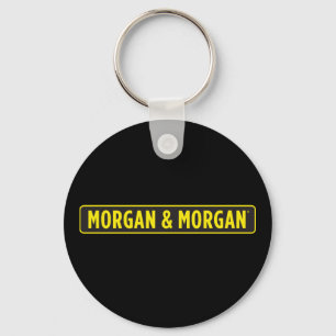Porte-clés Bouton rond petit Morgan & Morgan