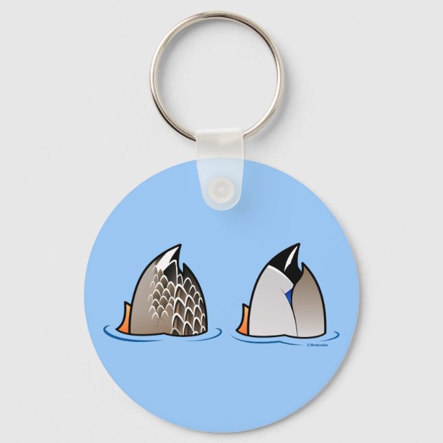 Porte-clés Boutons de canard (Recto)