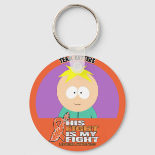 Porte-clés Boutons d'équipe - Porte - clé rond