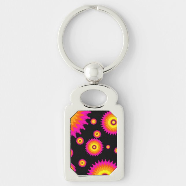 Porte-clés Boutons et broches personnalisés, Porte - clés (Devant)